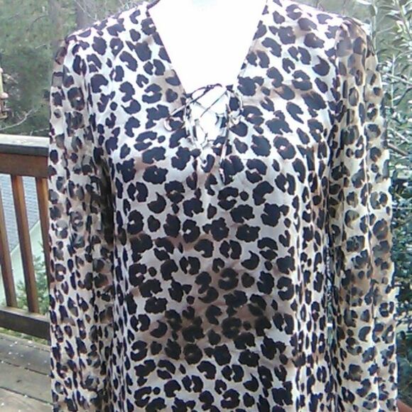 Kut from the Kloth Animal Print Dress - Picture 2 of 9
